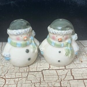 Crate and Barrel salt and pepper shakers